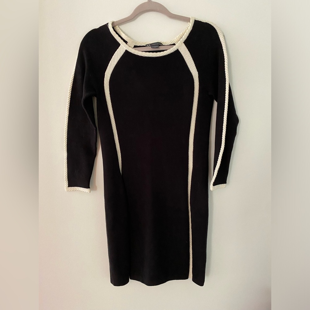 A/X Armani Exchange Black and White Dress